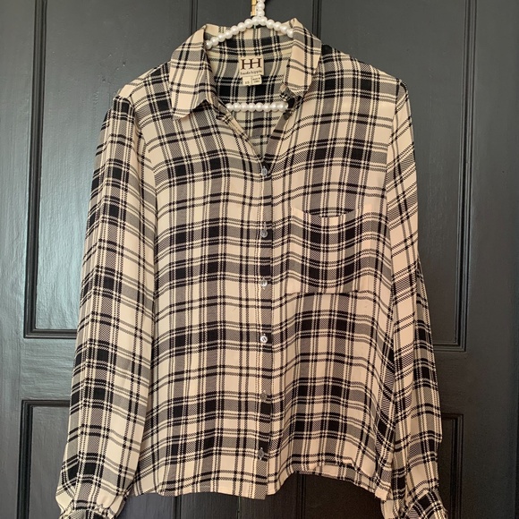 Haute Hippie Tops - Haute Hippie Plaid Shirt